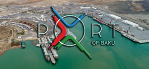 Бакинский морской порт имеет пассажирский, нефтяной, главный грузовой, паромный и контейнерный терминалы