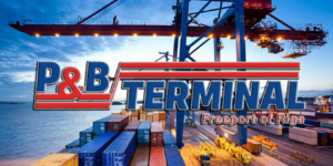 P&B Terminal морского порта в Риге осуществляет перевалку, обработку и хранение контейнеров и грузов