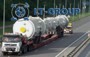 Транспортная компания «LT-GROUP» осуществляет перевозки негабаритных, опасных и тяжеловесных грузов
