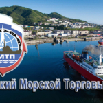 Холмский морской торговый порт получил бурное развитие во время строительства паромной переправы
