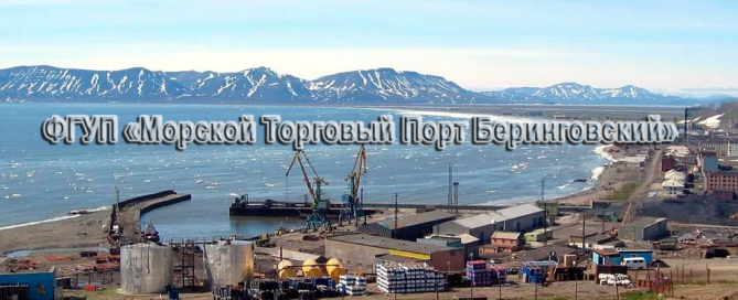 Морской порт Беринговский осуществляет морские перевозки, перевалку, обработку и хранение грузов