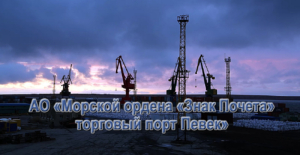 Порт Певек принимает четверть всех грузовых поставок на Чукотку