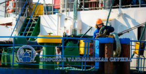 Морская тальманская служба удостоверяет количество груза и его состояние при приеме на судно или сдаче в порту назначения