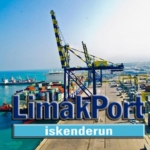 Морской порт Турции на восточном берегу залива Искендерон