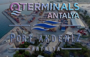 QTerminals Antalya выполняет погрузку и разгрузку (перевалку грузов), стивидорные операции в турецком морском порту Акдениз